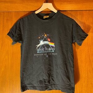 Pink Floyd Dark Side of the Moon Black Graphic Tee